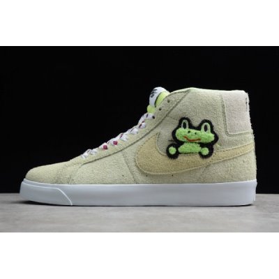 Nike Blazer Mid Sb Qs Açık Sarı Kaykay Ayakkabı Türkiye - UOYTCIKH